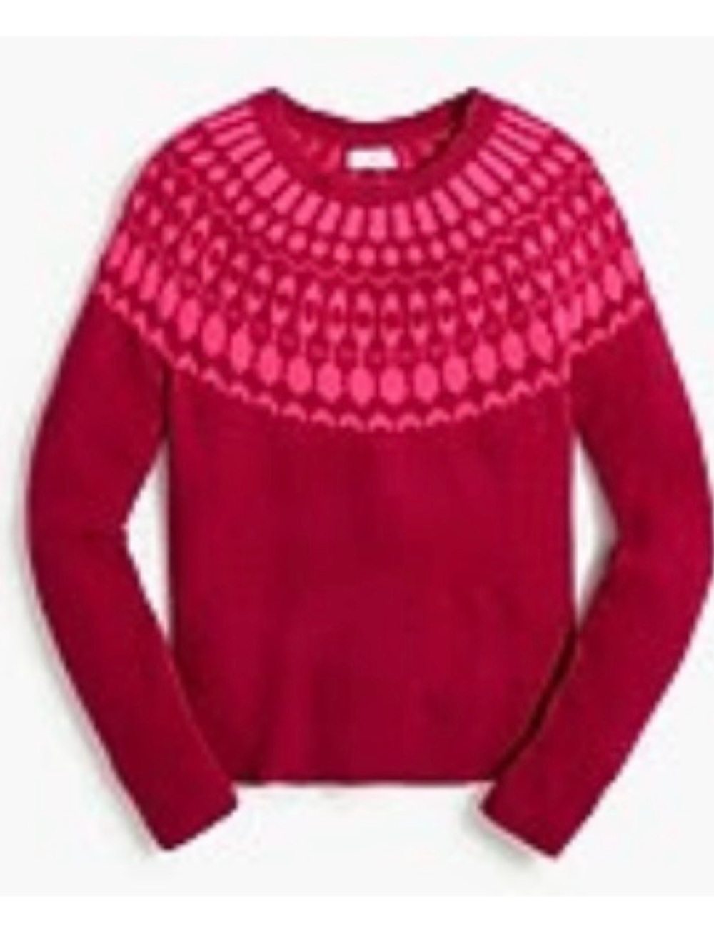 Women’s JCrew Fair Isle Sweater